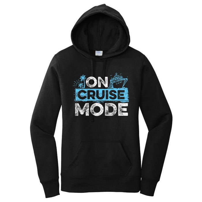 Family Cruising On Cruise Mode Cruise Vacation Women's Pullover Hoodie