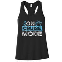 Family Cruising On Cruise Mode Cruise Vacation Women's Racerback Tank