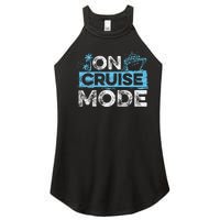 Family Cruising On Cruise Mode Cruise Vacation Women's Perfect Tri Rocker Tank