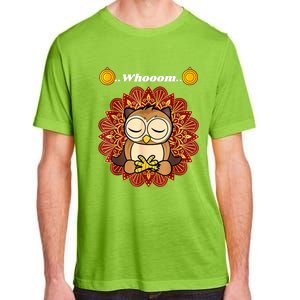 Funny Cute Owl Whom Design Adult ChromaSoft Performance T-Shirt