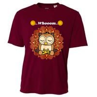 Funny Cute Owl Whom Design Cooling Performance Crew T-Shirt