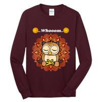 Funny Cute Owl Whom Design Tall Long Sleeve T-Shirt