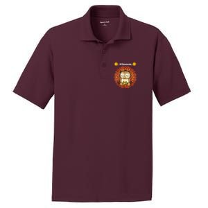 Funny Cute Owl Whom Design PosiCharge RacerMesh Polo