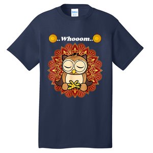 Funny Cute Owl Whom Design Tall T-Shirt