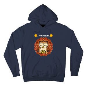 Funny Cute Owl Whom Design Tall Hoodie