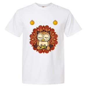 Funny Cute Owl Whom Design Garment-Dyed Heavyweight T-Shirt