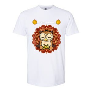 Funny Cute Owl Whom Design Softstyle CVC T-Shirt