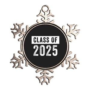 Funny Class Of 2025 Graduation 2025 Senior Senior Class Funny 2025 Graduation Metallic Star Ornament