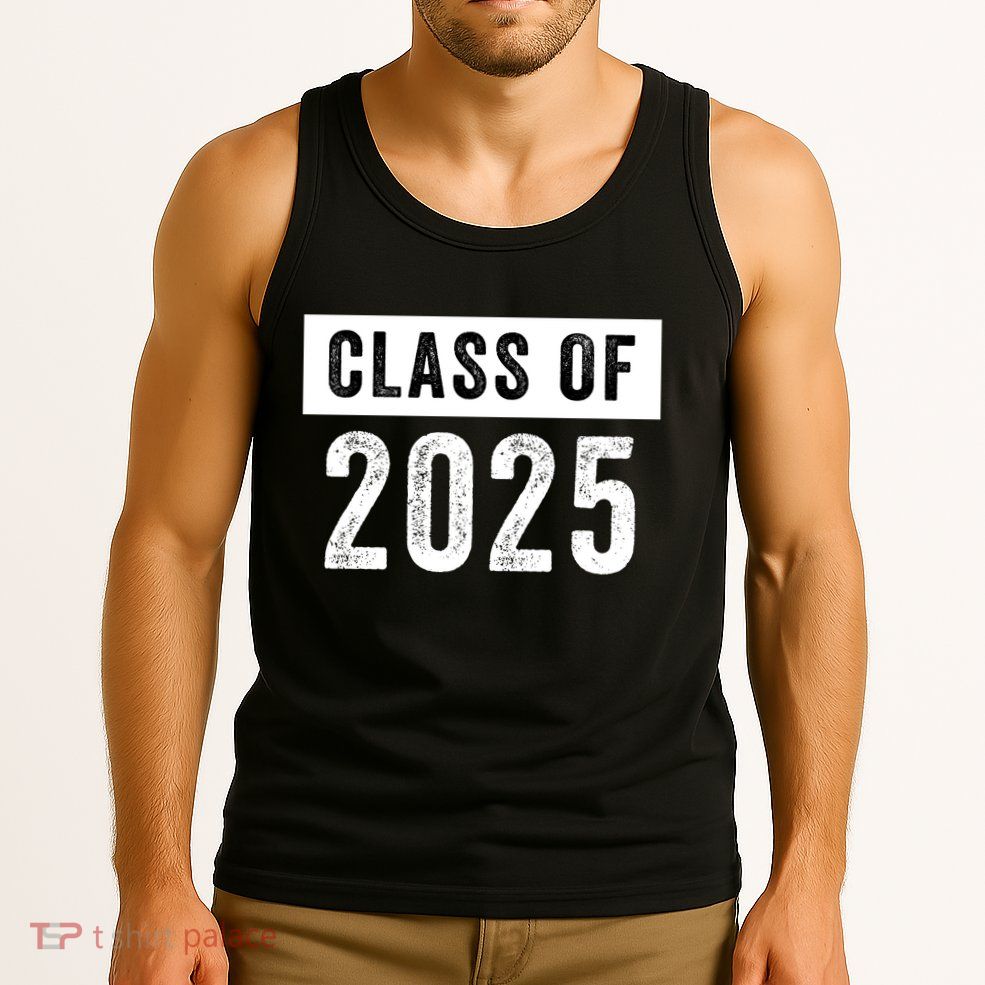 Funny Class Of 2025 Graduation 2025 Senior Senior Class Funny 2025 Graduation Tank Top