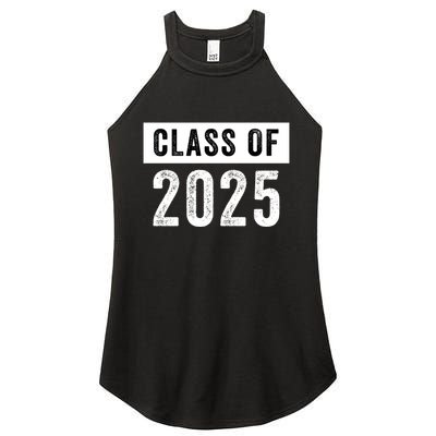 Funny Class Of 2025 Graduation 2025 Senior Senior Class Funny 2025 Graduation Women's Perfect Tri Rocker Tank