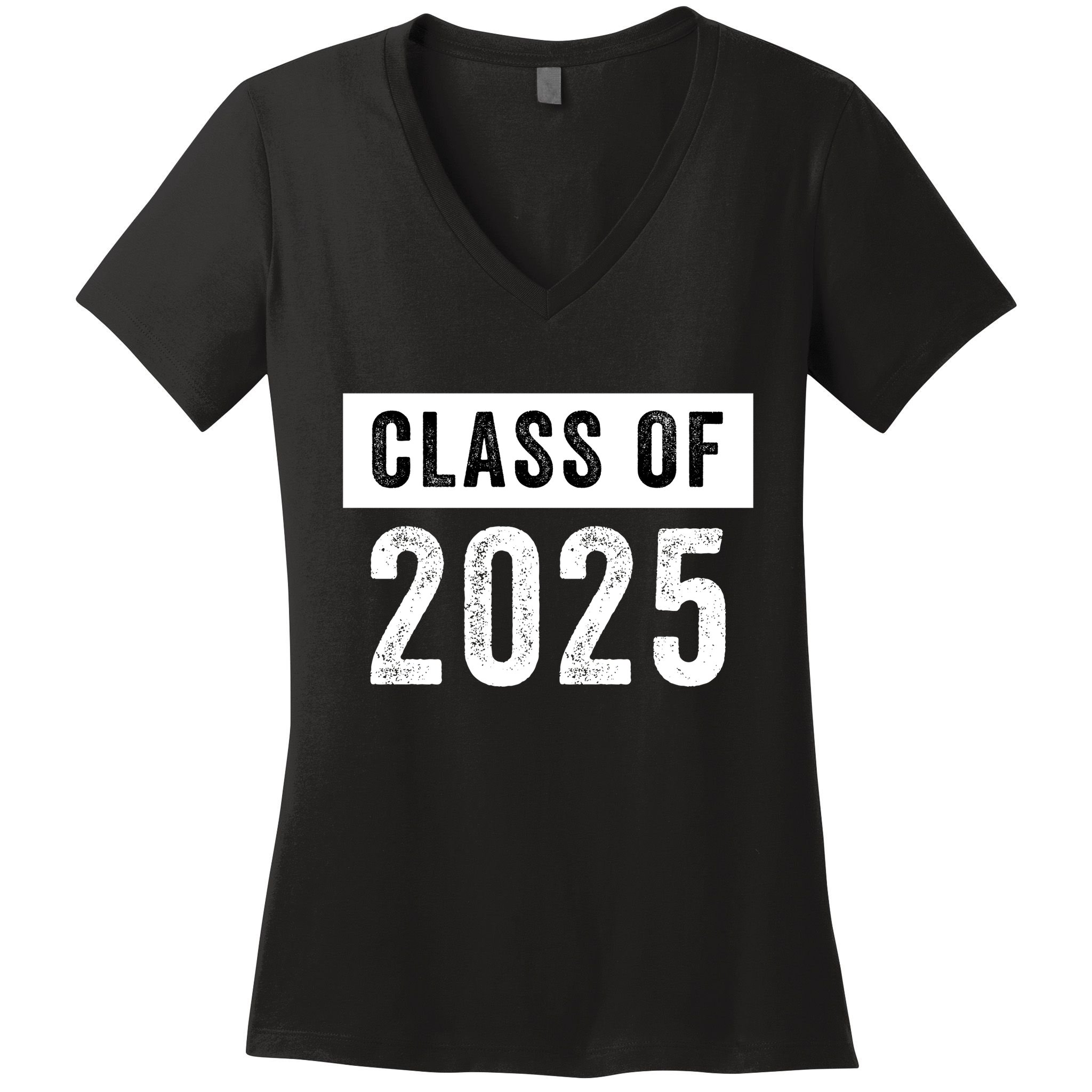 Funny Class Of 2025 Graduation 2025 Senior Senior Class Funny 2025 Graduation Women's V-Neck T-Shirt
