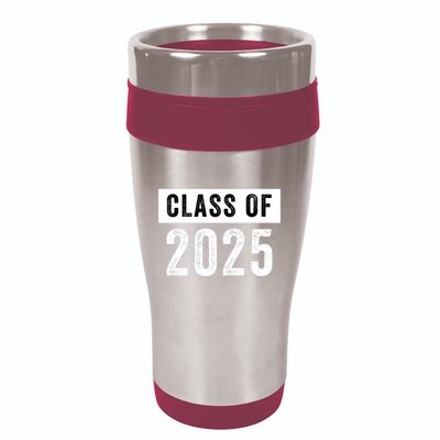 Funny Class Of 2025 Graduation 2025 Senior Senior Class Funny 2025 Graduation 16oz Travel Tumbler