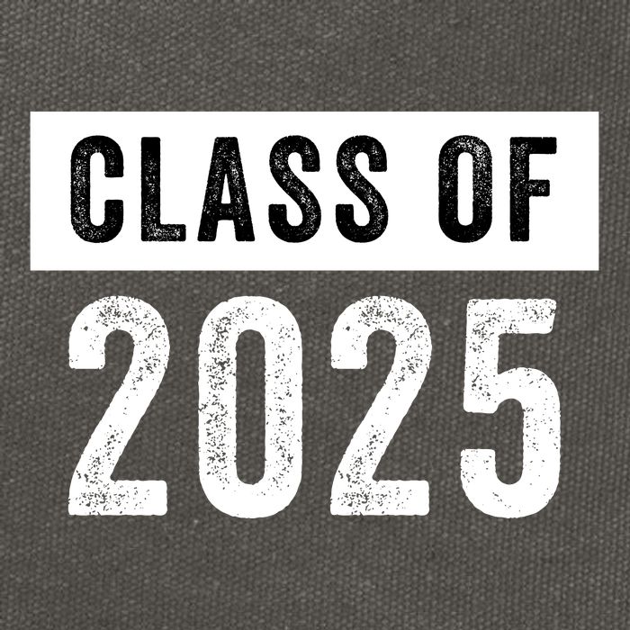 Funny Class Of 2025 Graduation 2025 Senior Senior Class Funny 2025 Graduation Cotton Canvas Backpack