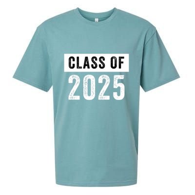 Funny Class Of 2025 Graduation 2025 Senior Senior Class Funny 2025 Graduation Sueded Cloud Jersey T-Shirt