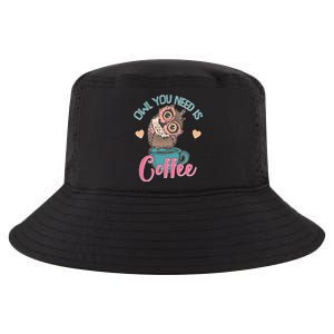 Funny Cute Owl You Need Is Coffee Cool Comfort Performance Bucket Hat