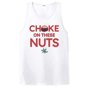 Funny Choke On These Nuts PosiCharge Competitor Tank