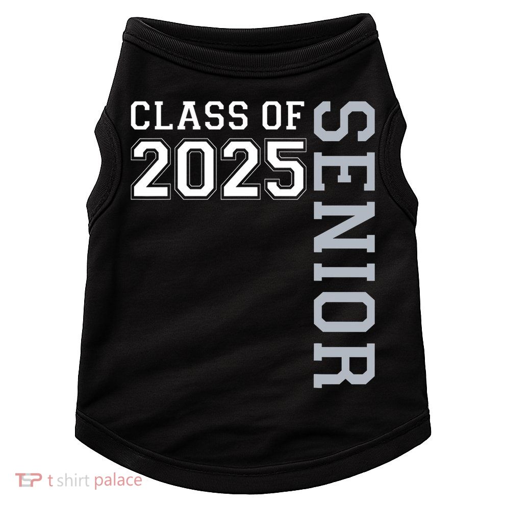 Funny Class Of 2025 Seniors 2025 Graduate College Graduation  Doggie Tank