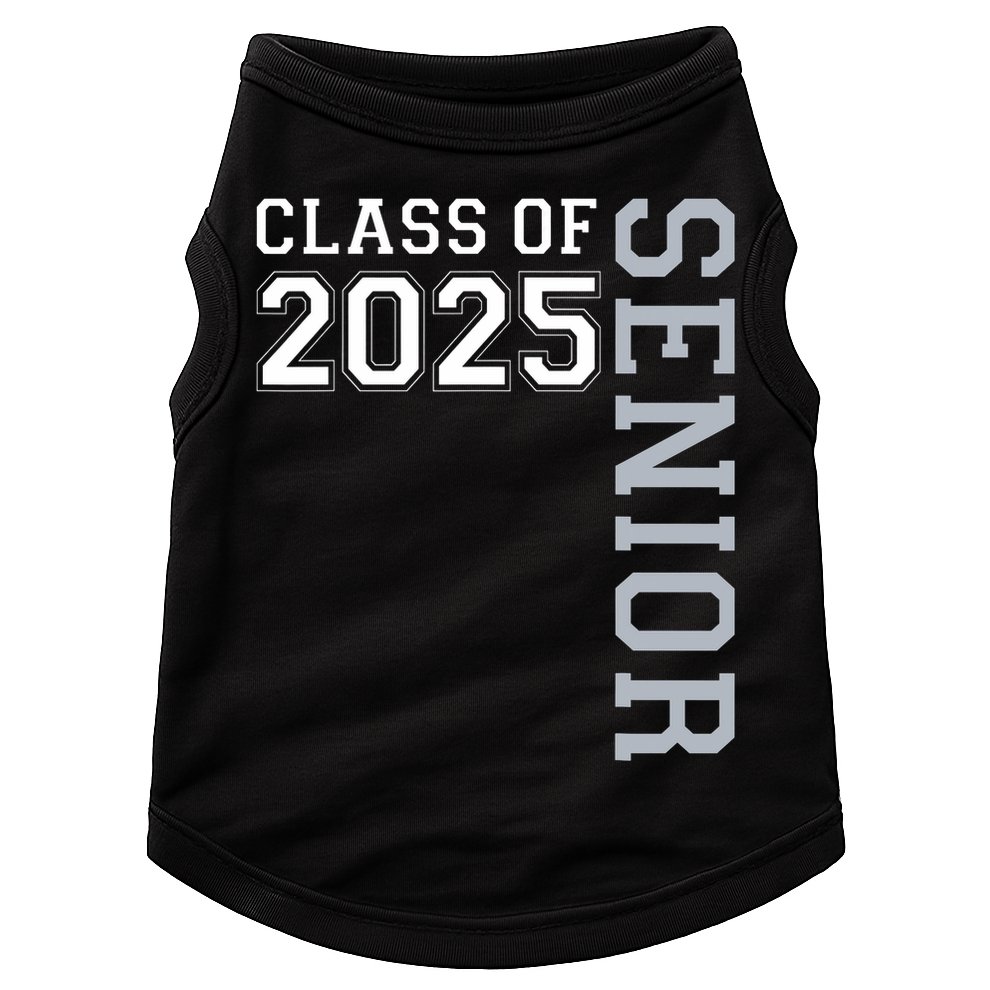 Funny Class Of 2025 Seniors 2025 Graduate College Graduation  Doggie Tank