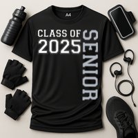 Funny Class Of 2025 Seniors 2025 Graduate College Graduation  Cooling Performance Crew T-Shirt