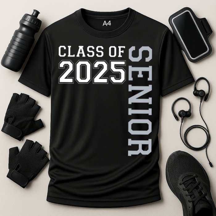 Funny Class Of 2025 Seniors 2025 Graduate College Graduation  Cooling Performance Crew T-Shirt