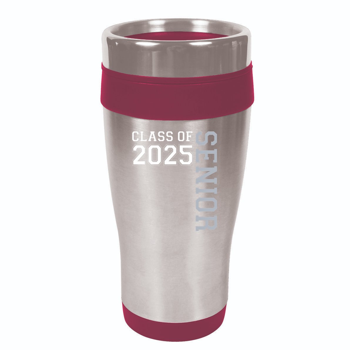 Funny Class Of 2025 Seniors 2025 Graduate College Graduation  16oz Travel Tumbler