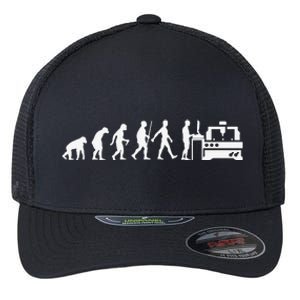 Funny CNC Operator Design For Dad CNC Machine Operators Flexfit Unipanel Trucker Cap