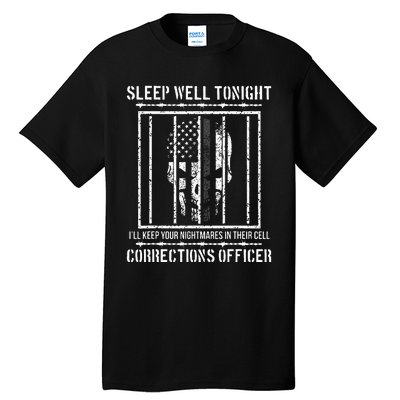 Funny Corrections Officer Proud Correctional Officer Tall T-Shirt