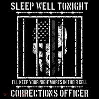 Funny Corrections Officer Proud Correctional Officer Flat Bill Trucker Hat