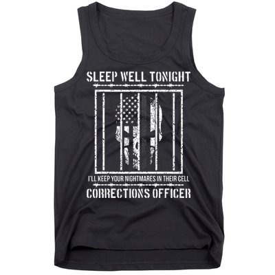 Funny Corrections Officer Proud Correctional Officer Tank Top