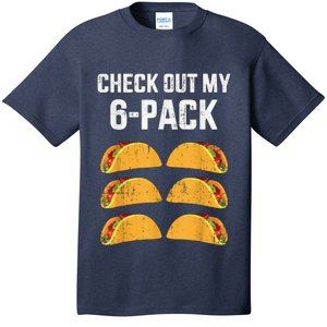 Funny Check Out My Six 6 Pack With Tacos For Cinco De Mayo T-Shirt