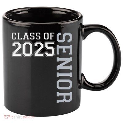Funny Class Of 2025 Seniors 2025 Graduate College Graduation 11oz C Handle Ceramic Mug