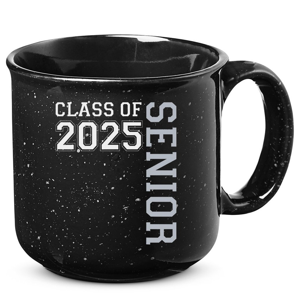 Funny Class Of 2025 Seniors 2025 Graduate College Graduation 15oz Campfire Ceramic Mug