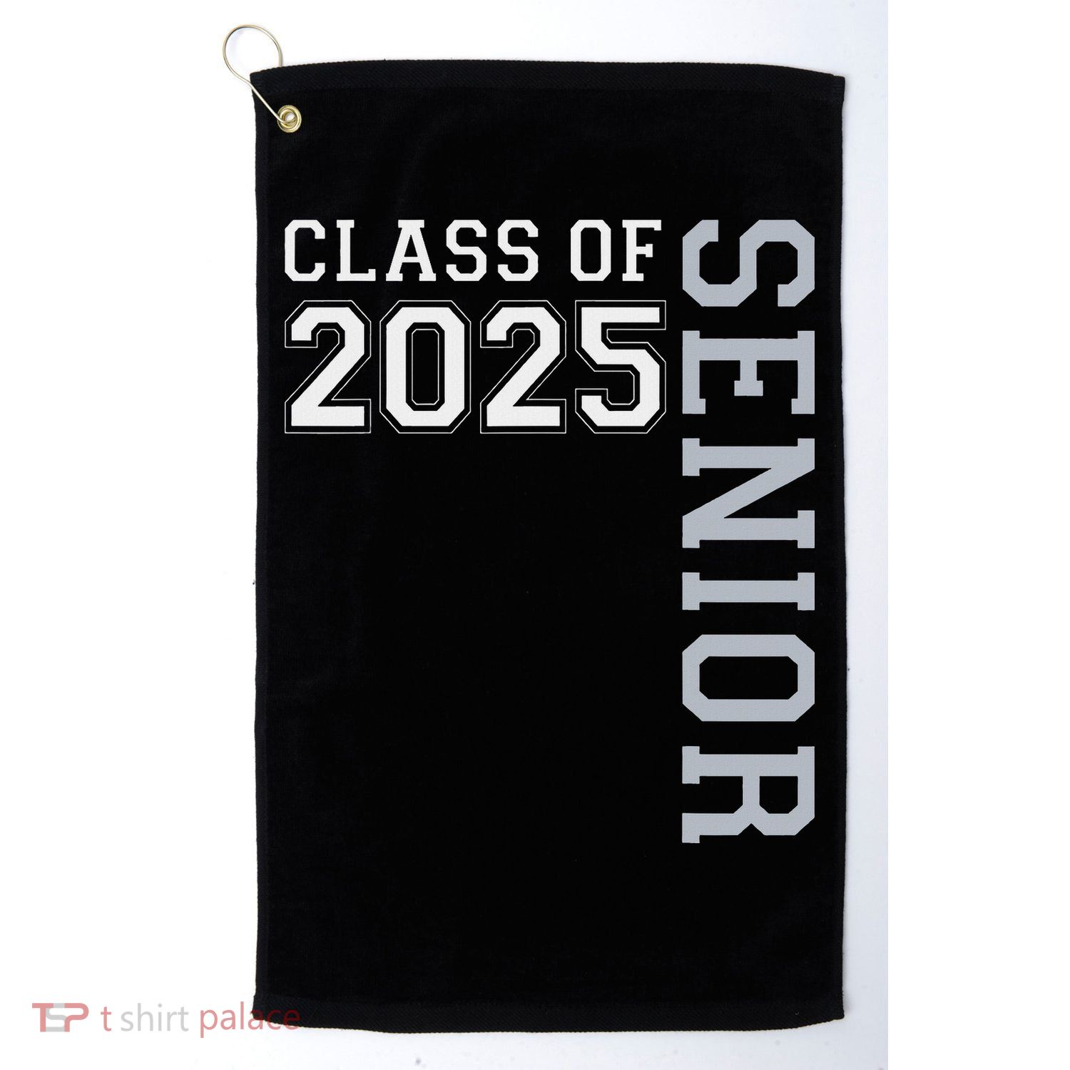 Funny Class Of 2025 Seniors 2025 Graduate College Graduation Golf Towel