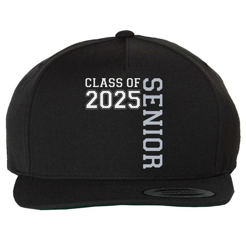Funny Class Of 2025 Seniors 2025 Graduate College Graduation Wool Snapback Cap