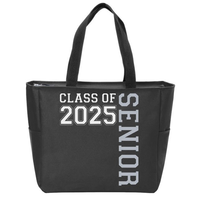 Funny Class Of 2025 Seniors 2025 Graduate College Graduation Zip Tote Bag