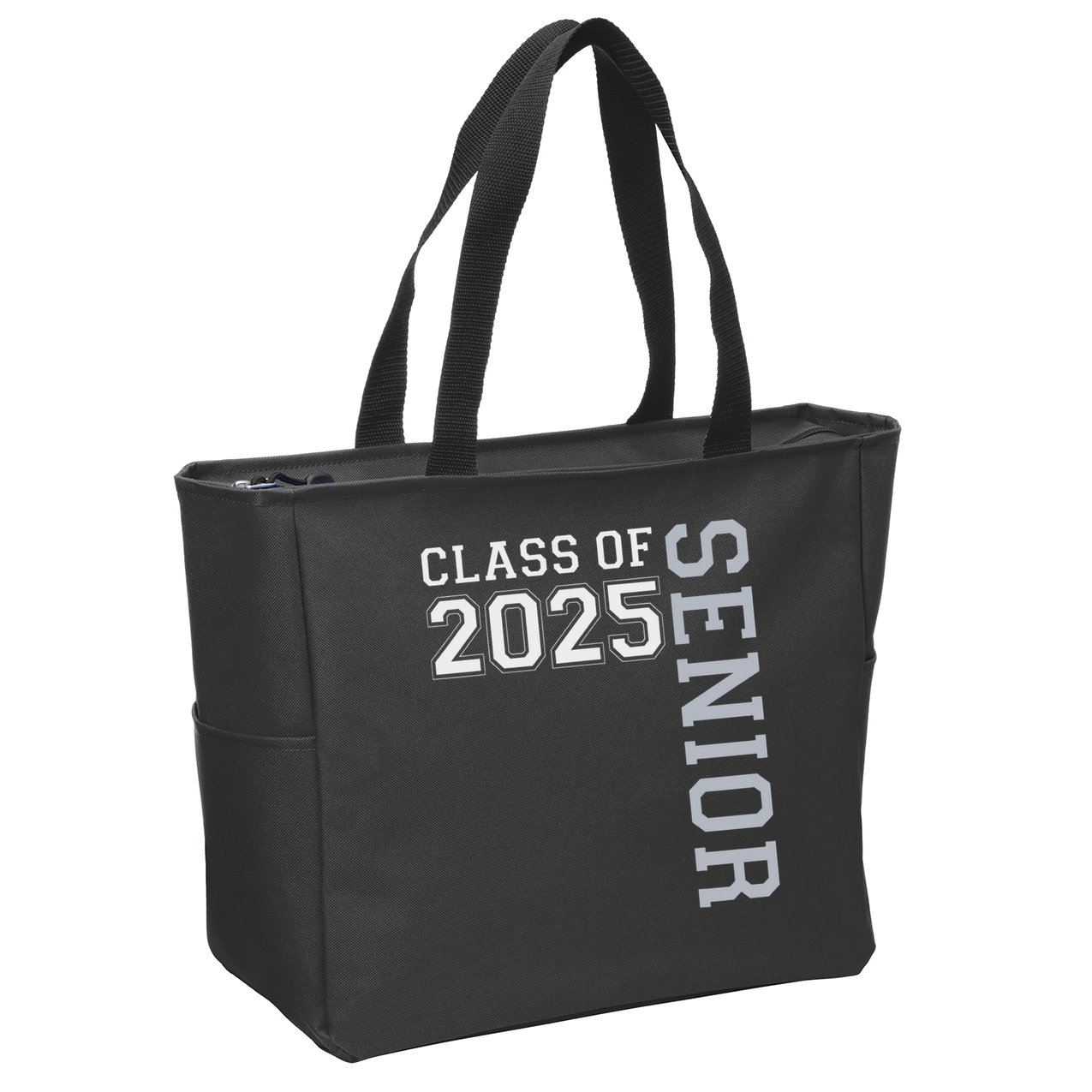 Funny Class Of 2025 Seniors 2025 Graduate College Graduation Zip Tote Bag
