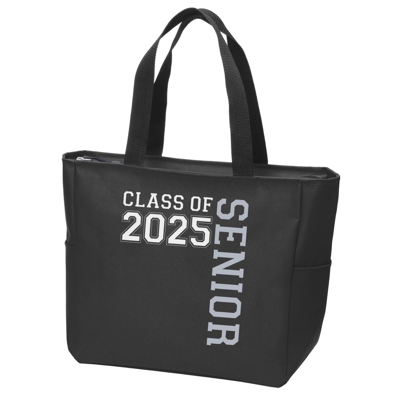 Funny Class Of 2025 Seniors 2025 Graduate College Graduation Zip Tote Bag