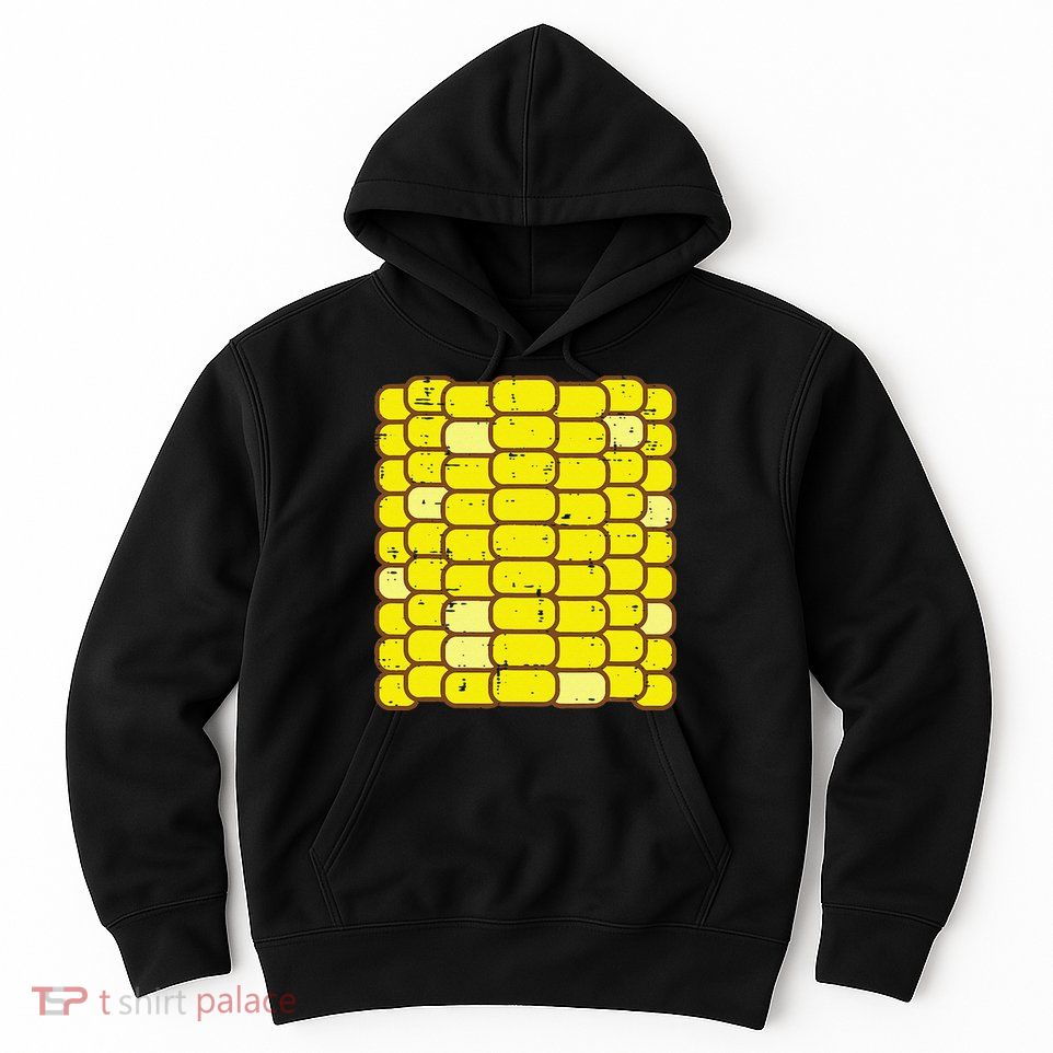 Funny Corn On The Cob Costume Farmer Hoodie