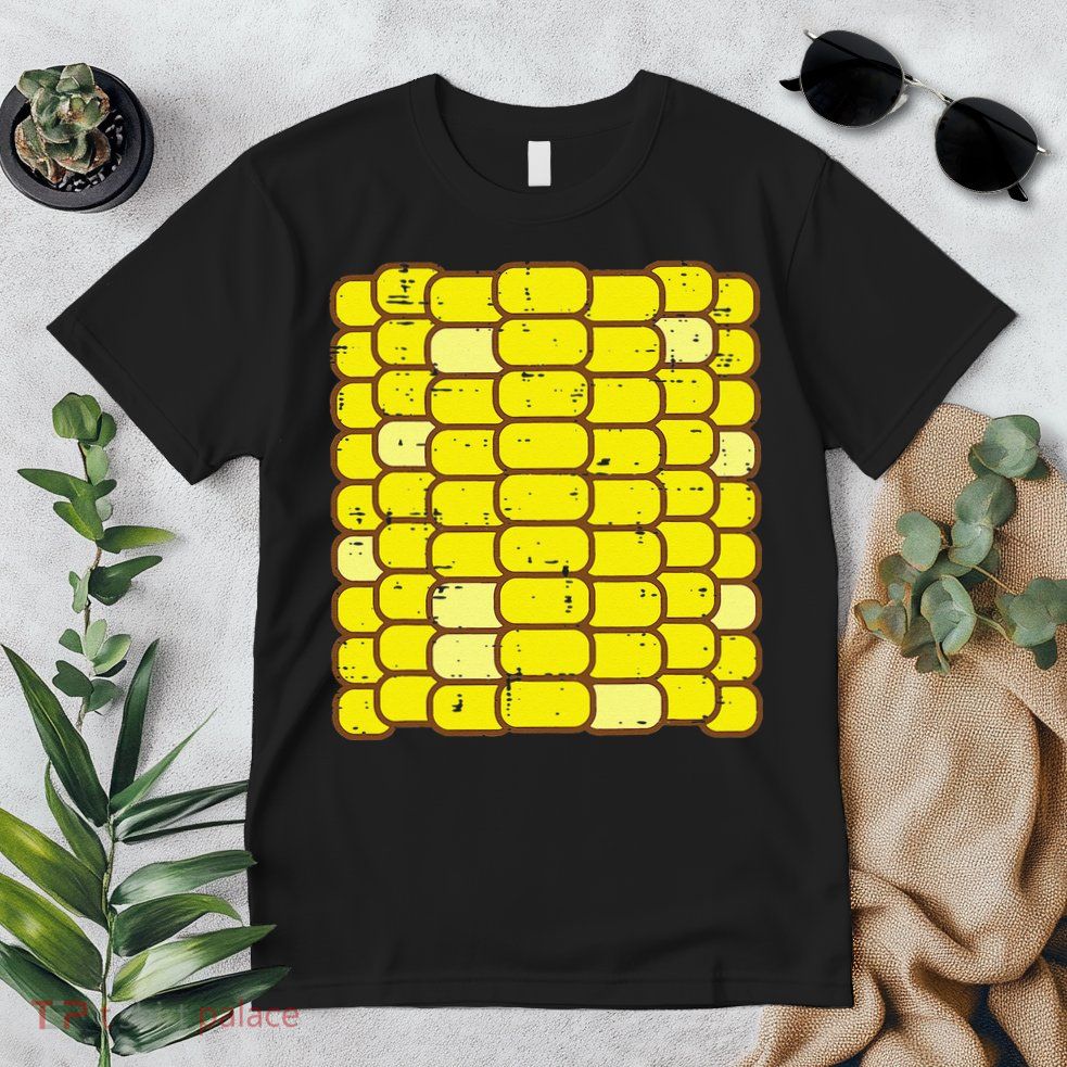 Funny Corn On The Cob Costume Farmer Premium T-Shirt