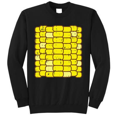 Funny Corn On The Cob Costume Farmer Tall Sweatshirt