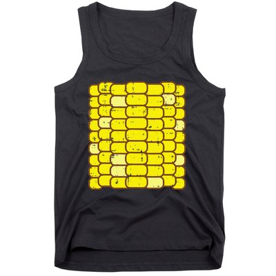 Funny Corn On The Cob Costume Farmer Tank Top