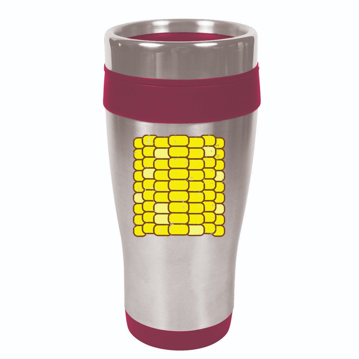 Funny Corn On The Cob Costume Farmer 16oz Travel Tumbler