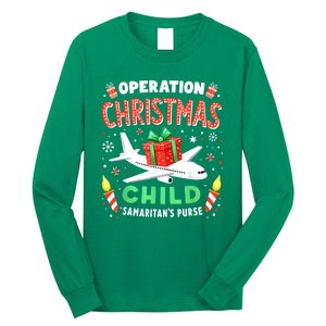 Funny Christmas Operation Christmas Child Family Matching Xmas Gift Long Sleeve Shirt