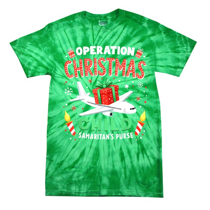 Funny Christmas Operation Christmas Child Family Matching Xmas Gift Tie-Dye T-Shirt