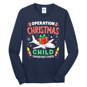 Funny Christmas Operation Christmas Child Family Matching Xmas Gift Tall Long Sleeve T-Shirt