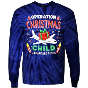 Funny Christmas Operation Christmas Child Family Matching Xmas Gift Tie-Dye Long Sleeve Shirt