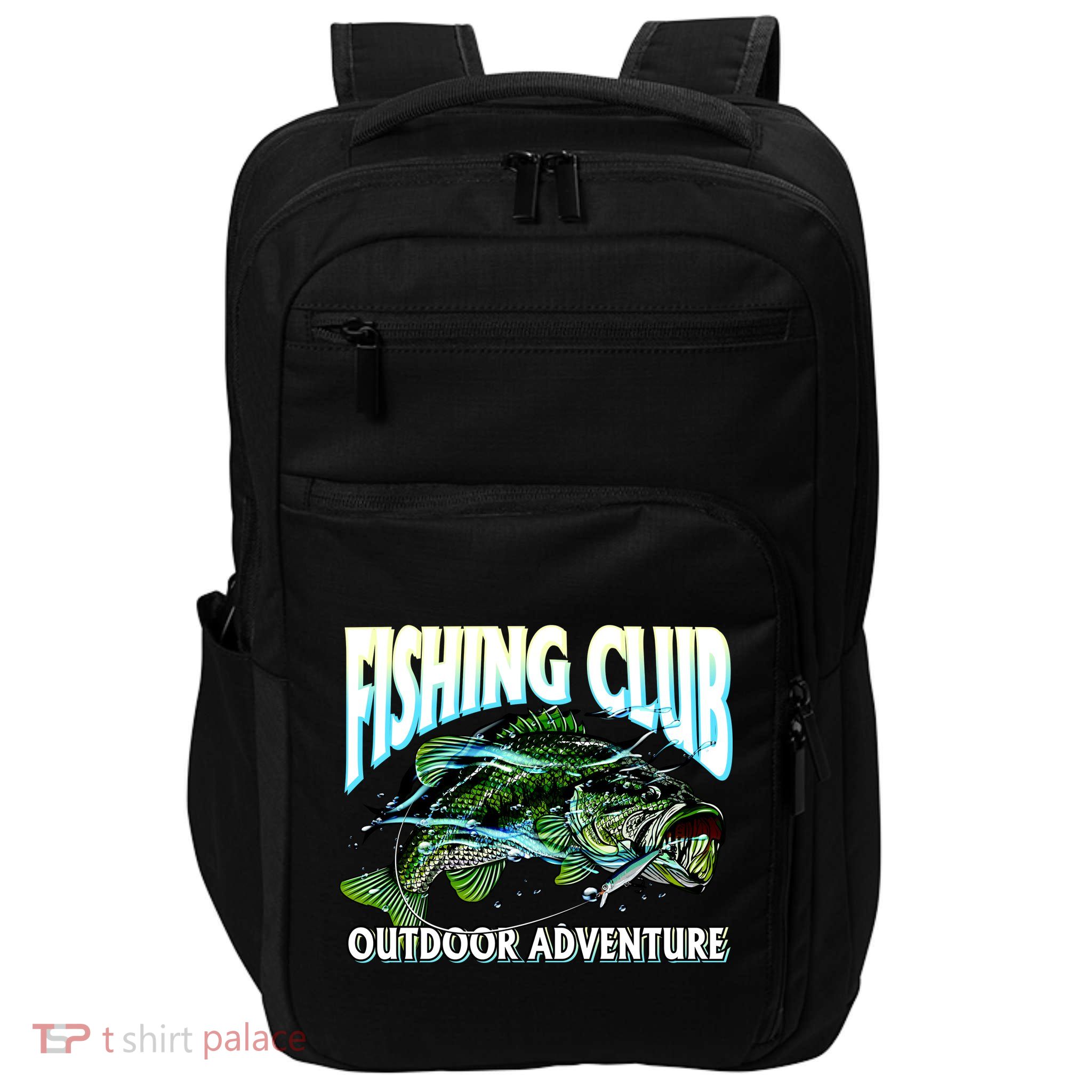 Fishing Club Outdoor Adventure Impact Tech Backpack