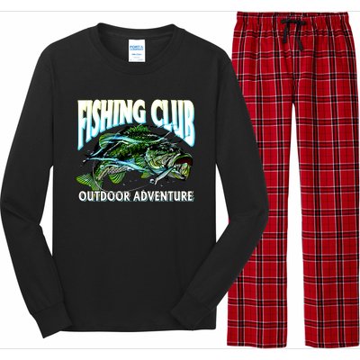 Fishing Club Outdoor Adventure Long Sleeve Pajama Set