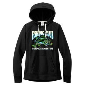 Fishing Club Outdoor Adventure Women's Fleece Hoodie