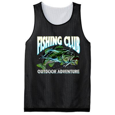 Fishing Club Outdoor Adventure Mesh Reversible Basketball Jersey Tank